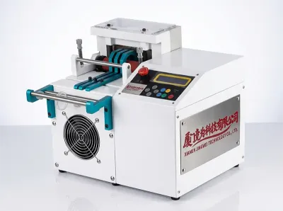 Automatische Rubber/Plastic Hulzensnijder voor Buizen, Riemen en Draden WPM-100