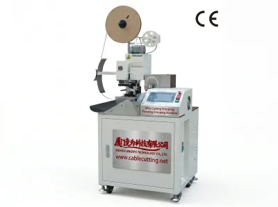 Automatische Draad Knip-, Strip-, Twist- en Krimpmachine WPM-158 - Automatische Draadkrimpmachine