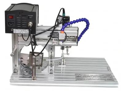 Semi-automatische USB Connector Soldeermachine 205H - Semi-automatische Soldeermachine