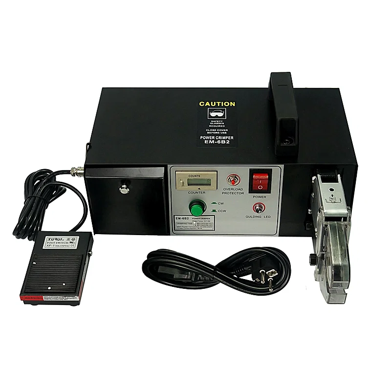 Krimpgereedschap Verscheidenheid aan klemmen Uitgerust elektrisch type klemmenmachine EM-6B1 EM-6B2, Klem krimpen, Kabel krimpklem, Krimpmachine
