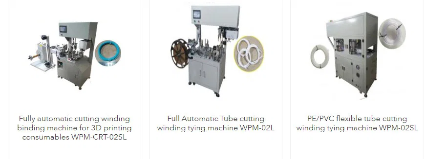 Automatische kabeloprol- en bindmachines. Snel, precies, arbeidsbesparend. Verhoog de productie-efficiëntie.