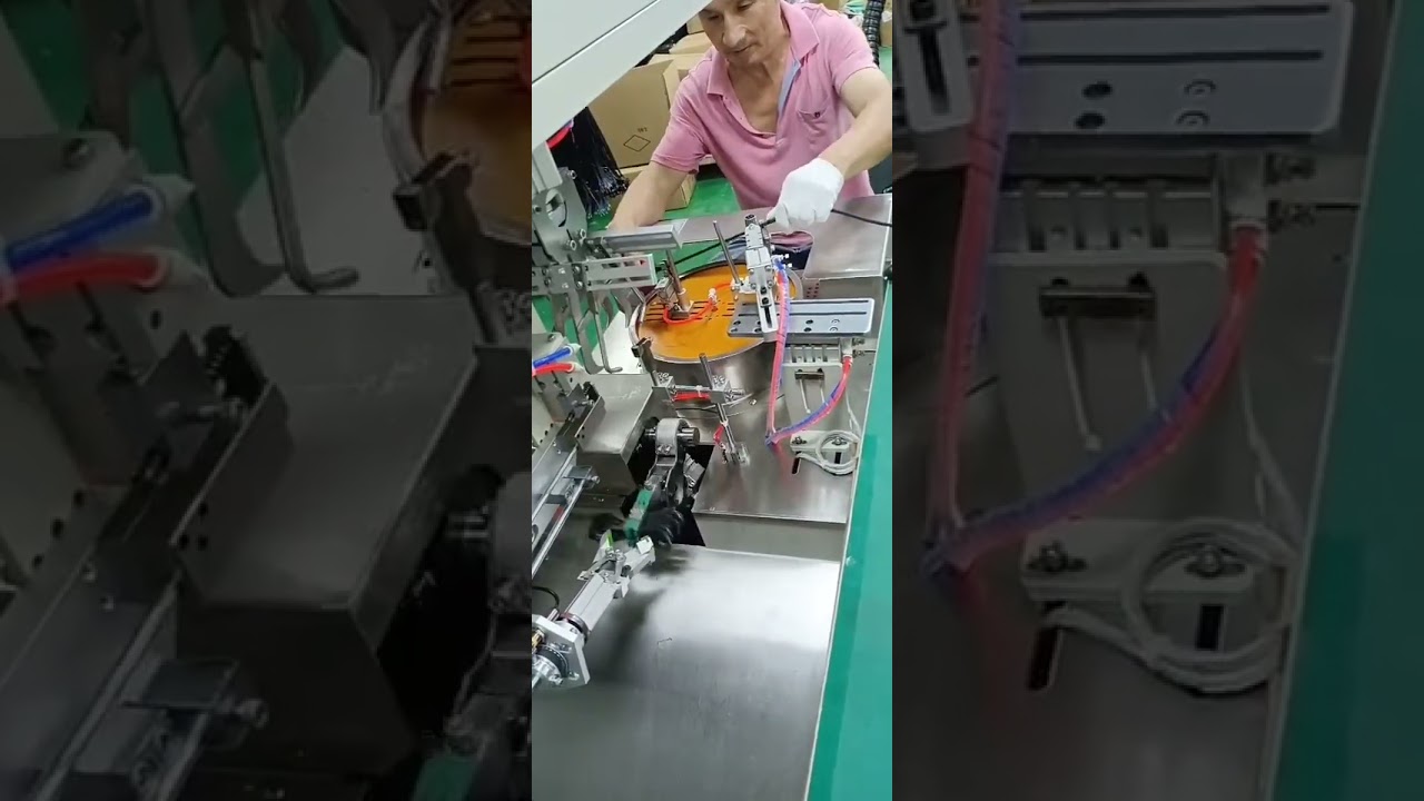 Hoogrendement volautomatische hogesnelheid wikkel- & bindmachine voor diverse transmissiekabels