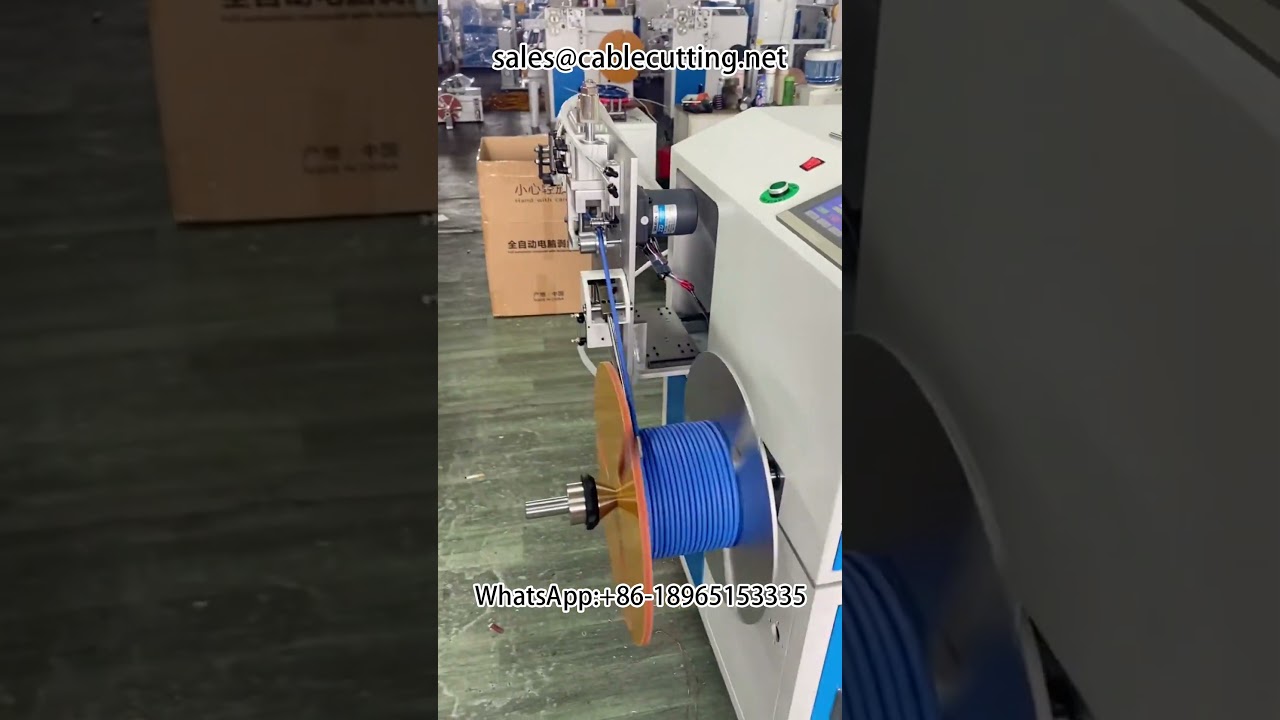 Geautomatiseerde draadwikkelmachine voor kabelharnas & audiokabels | Herwikkelmachine