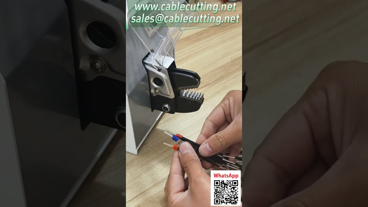 Elektrische terminalkrimpmachine – veelzijdig, efficiënt en krachtig | #automatisering