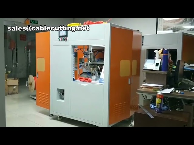 Automatische kabelbind- en knoopmachine | Kabel snijden, binden en knopen