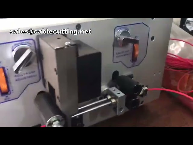 Ringkabel draadstripmachine met snij- en twistfunctie - Efficiënte productie automatisering