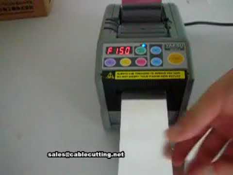 Automatische aluminiumfolietape snijder & dispenser – efficiënt en precies