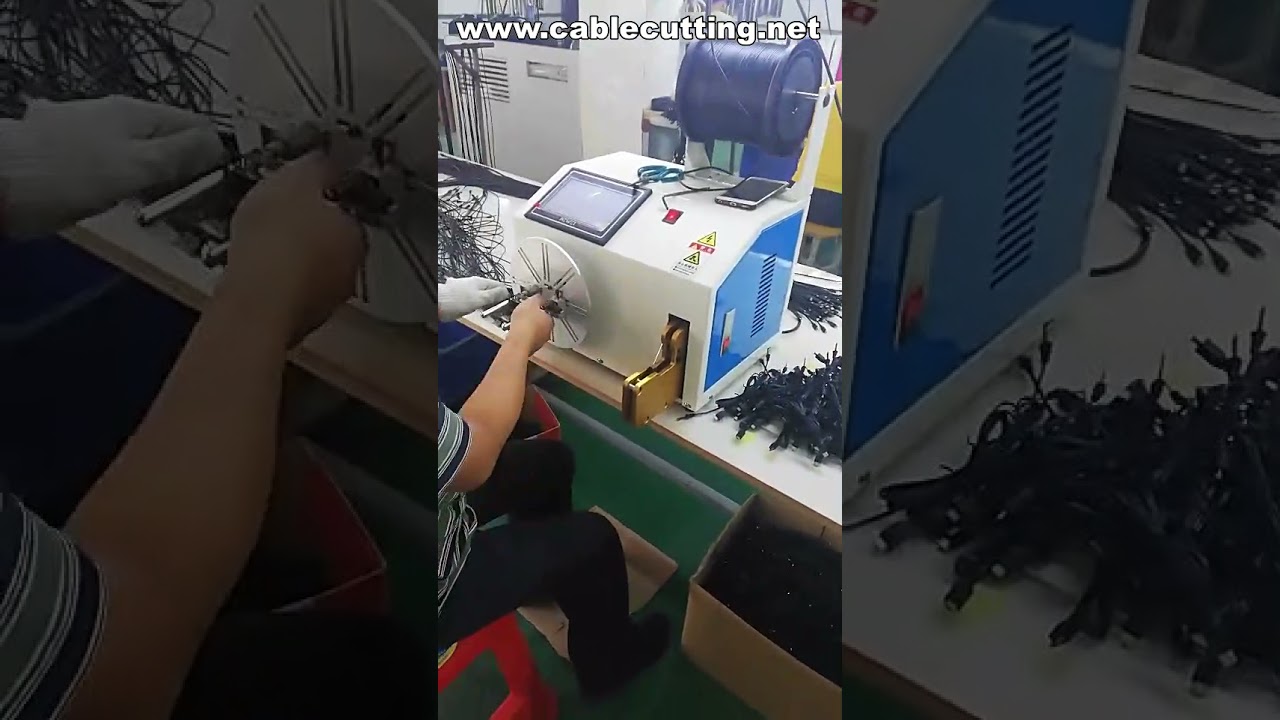 Automatische strikmachine voor kabels | USB-kabelbindmachine | Wikkelapparatuur voor omhulde kabels