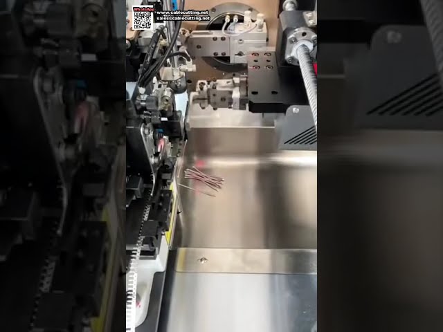 Automatische lintkabel scheid-, snij-, crimp- & vertinmachine