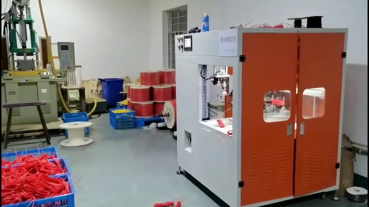 Geautomatiseerde Draadwikkel- en Snijmachine voor Efficiënte Productie