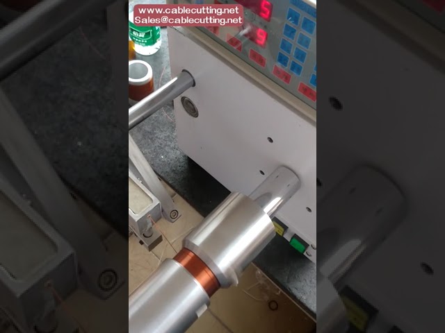 860 Automatische Enkelassige Stemspoel Wikkelmachine - 0,03-1,0mm Draad | Computer C Elektrisch