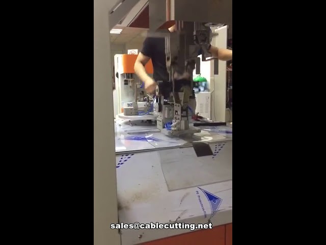 Industriële kabelopwinder & bundelmachine voor zware stroomkabels