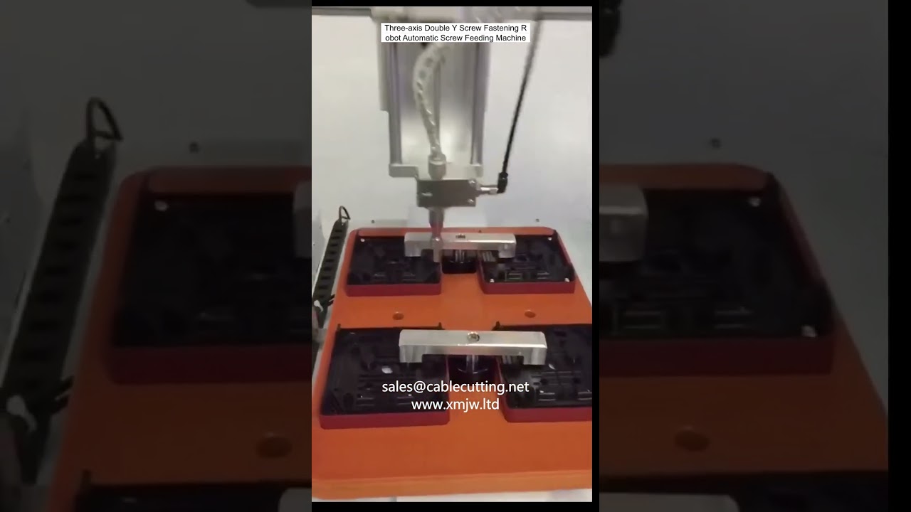 3-Assige Dubbele Y-Schroefrobot | Automatische Schroeftoevoermachine