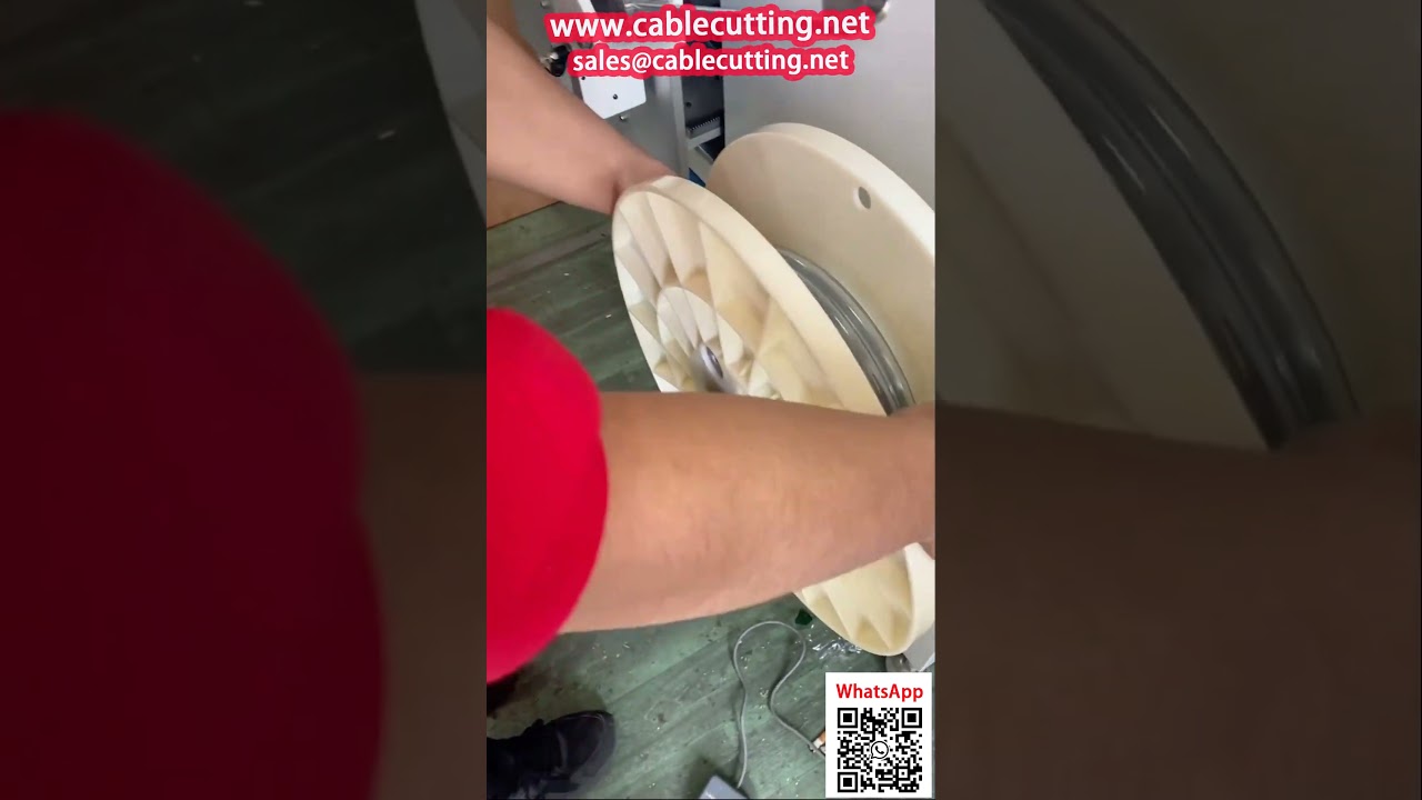 PVC Slang Opwikkel- en Telmachine voor Platte Spoelen | Automatisch & Efficiënt