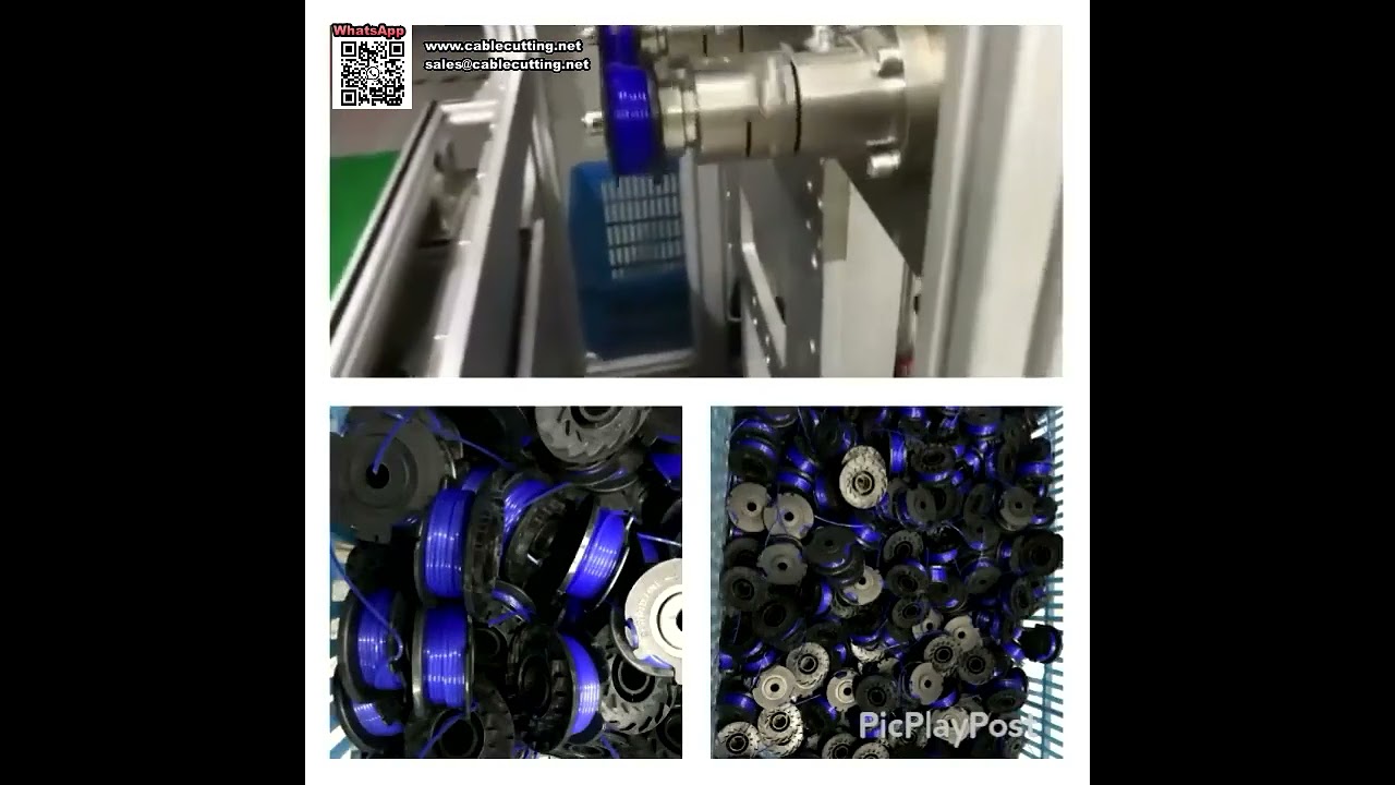Volledig automatische wikkelmachine voor de productie van trimmerkop spoelen - geoptimaliseerde precisie