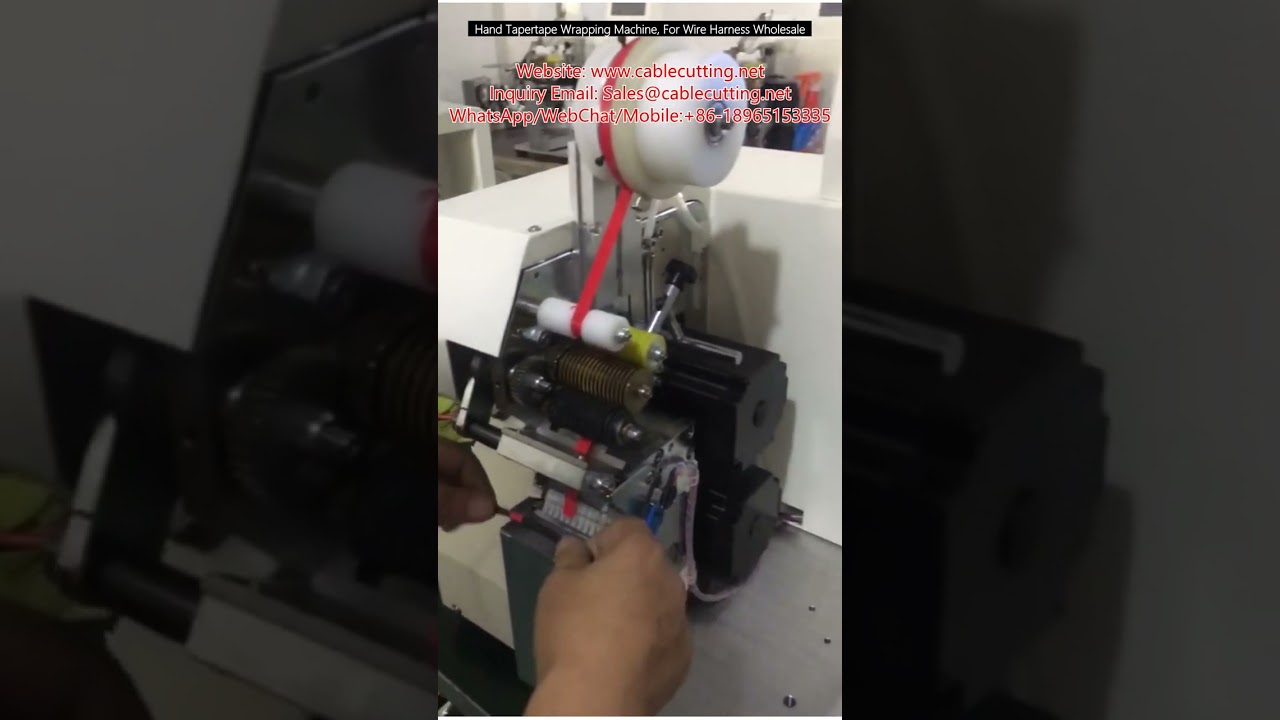 Handmatige Tapertape Wikkelmachine voor Groothandel in Draadbundels