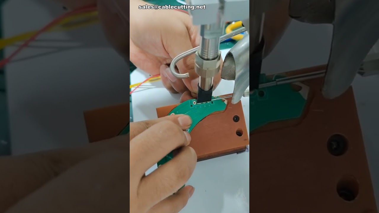 Semi-automatische soldeermachine – voor fabriek en DIY-projecten