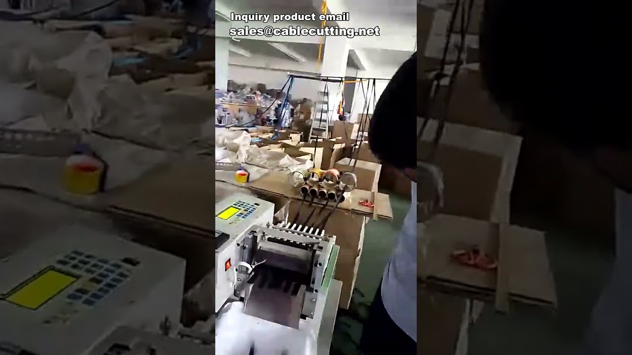 Automatische bandensnijmachine voor nylon & rugzakbanden