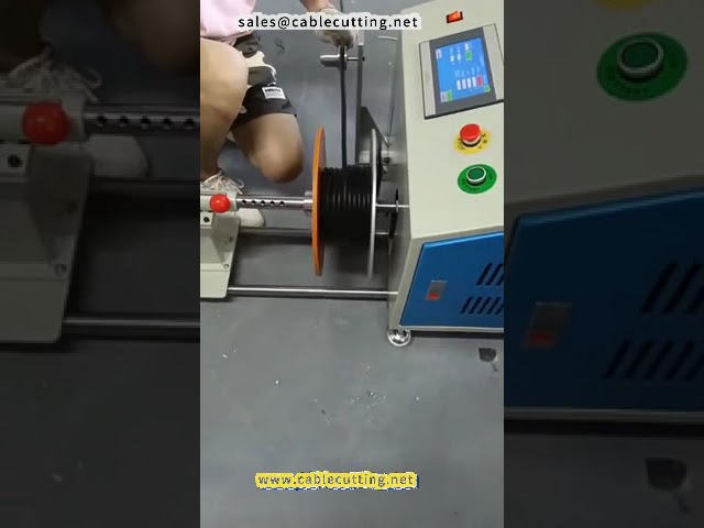 Automatische opwind- en bindmachine met meetfunctie - efficiëntie verhogen
