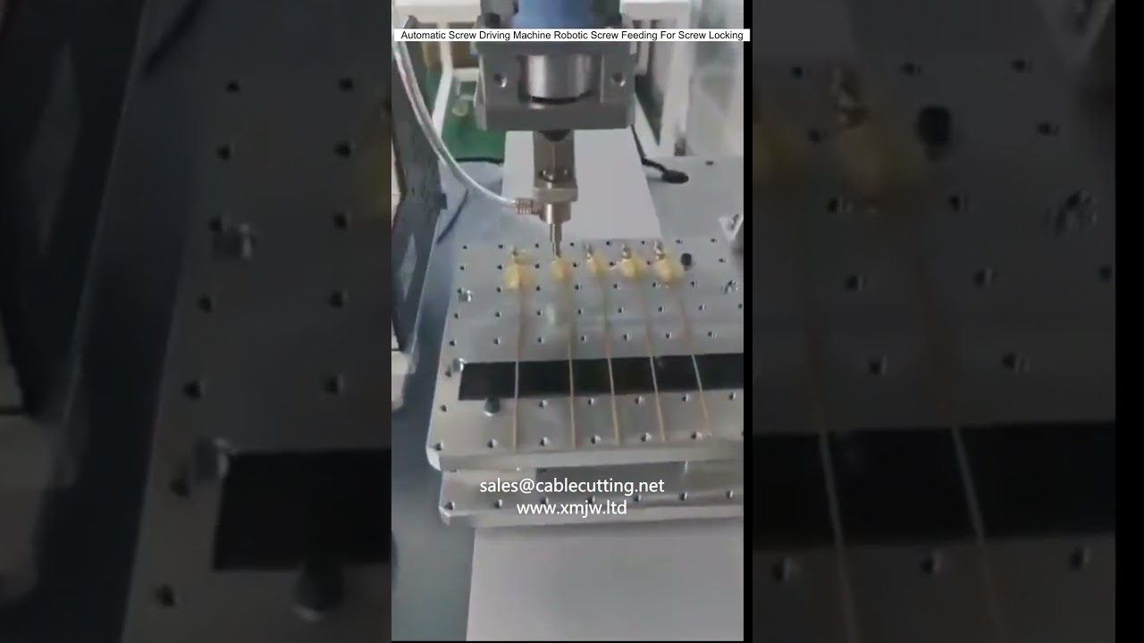 Automatische Schroefmachine met Robotische Schroefaanvoer – Precisie Schroefvergrendeling