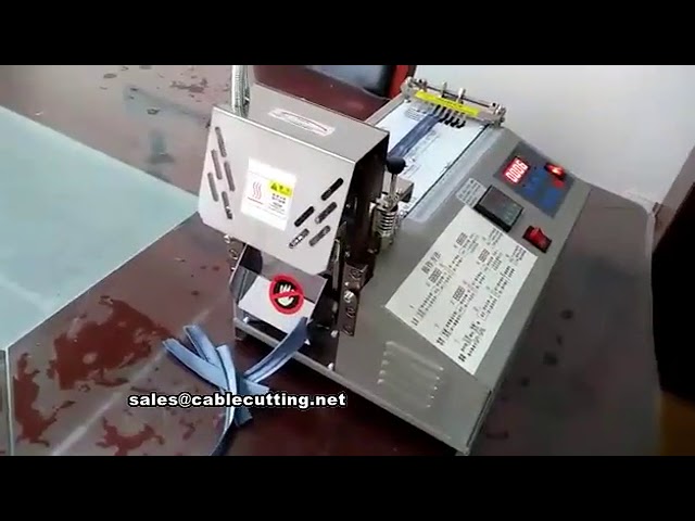 Automatische snijmachine voor ongewonden ritsen | Hoge precisie & snelheid