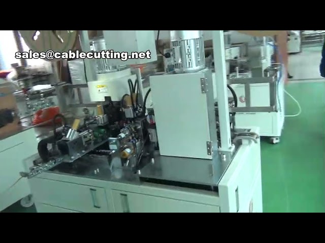 Automatische 64-pins IDC-kabelconnector krimpmachine - ook voor TV-antennekabels (4 inch)