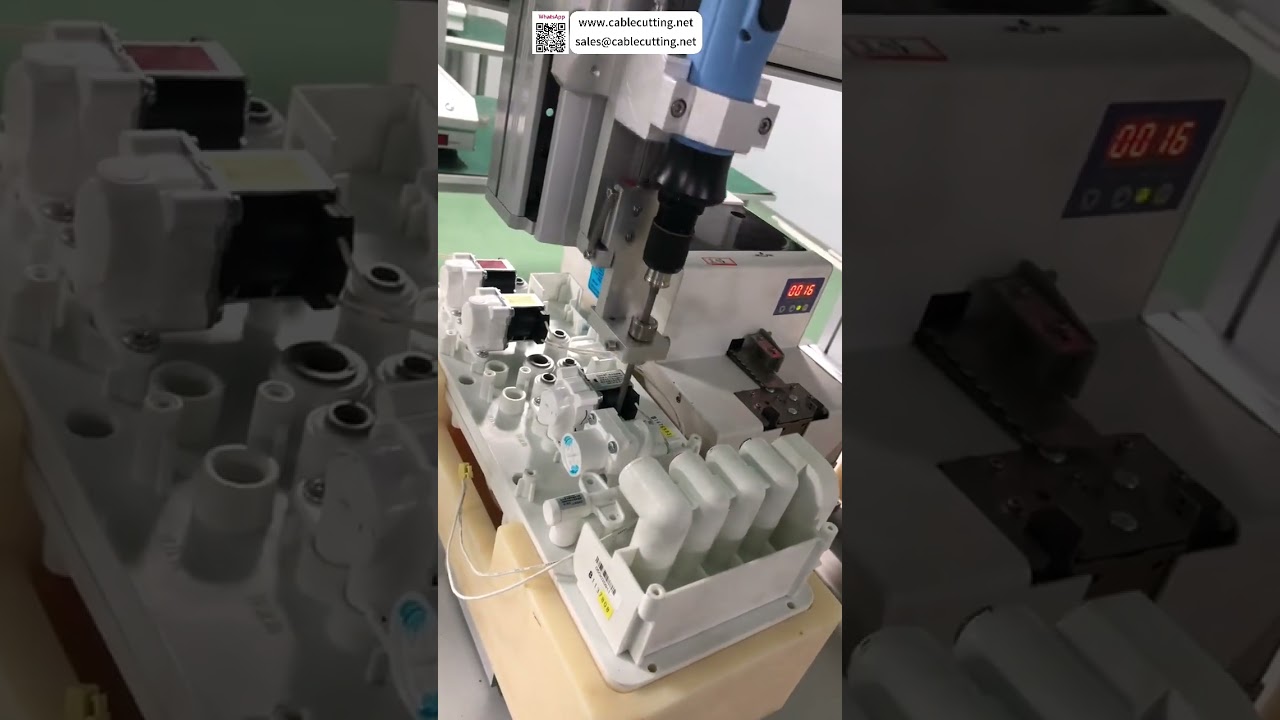 Automatische Schroefmachine voor Waterverwarmers – Snelle Industriële Fabrieksautomatisering