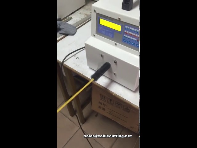 Draadstreng- en bundelmachine voor 14 AWG kabels tot 2 m – Efficiënte draadtwistmachine
