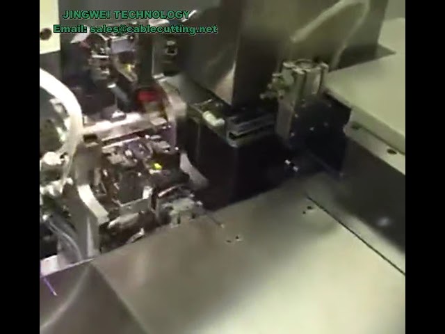 Automatische waterdichte boutterminal-krimpmachine – draad-afdichting invoegen en krimpen