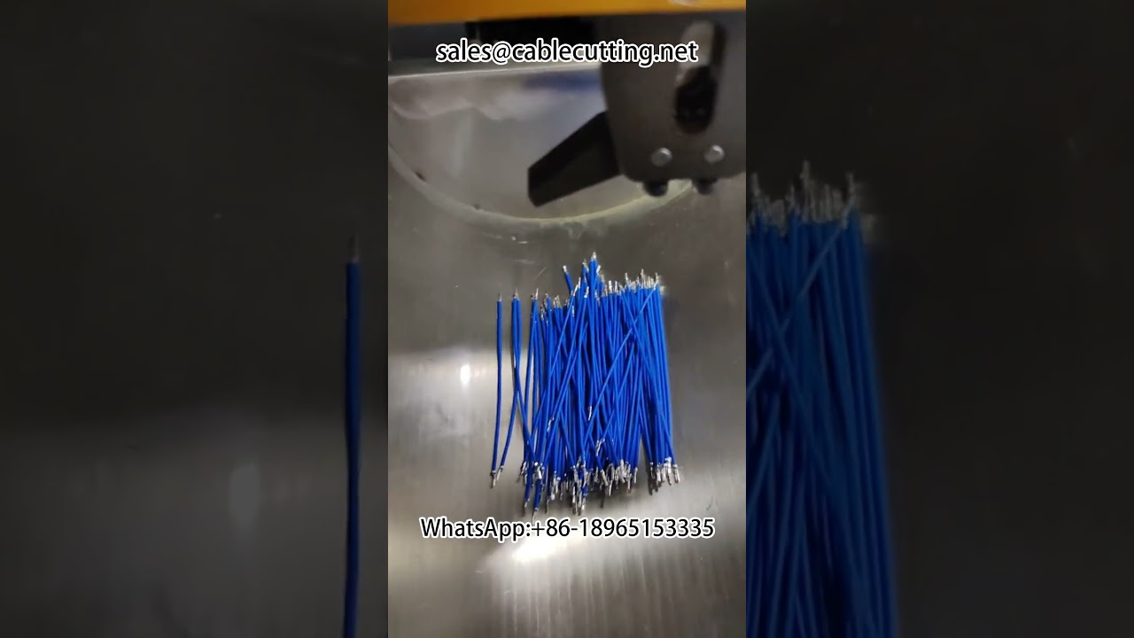 Automatische dubbele kops terminalmachine | Krimpmachine & Stripmachine voor autokabelbomen