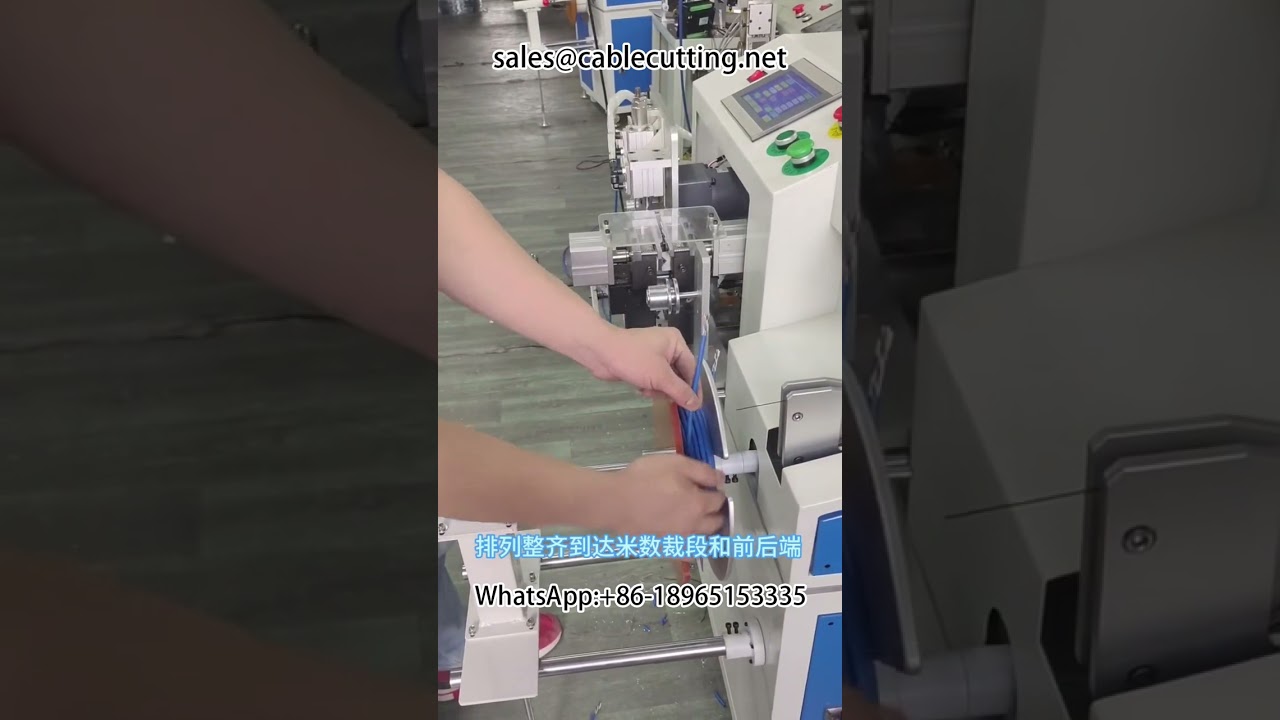 Automatische machine voor meter tellen, wikkelen, binden en strippen | Draadverwerking