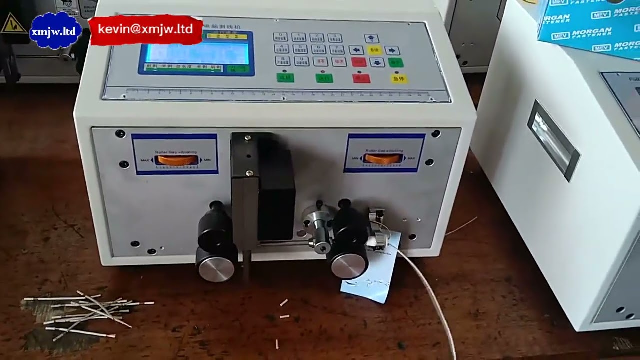 Automatic Computerized Copper Wire Cutting and Stripping Machine