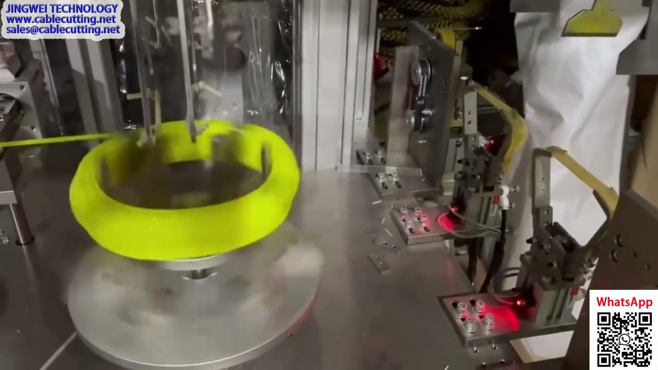 Automatische bundelmachine voor kabeltrekvezen & kabeltrekkers
