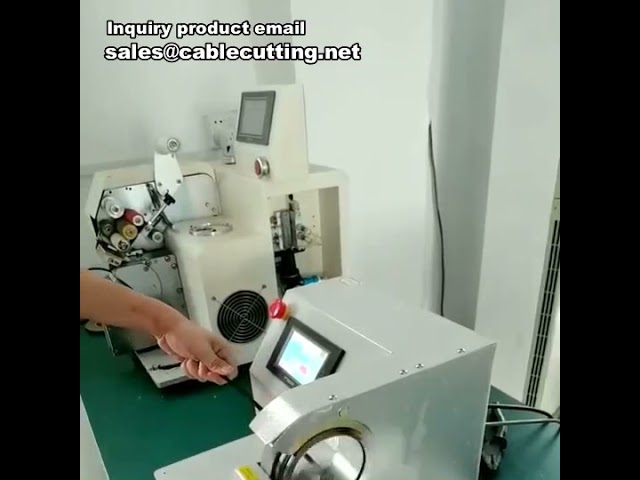 Automatische tape wikkelmachine voor kabelbomen - Efficiënte draadwikkeling