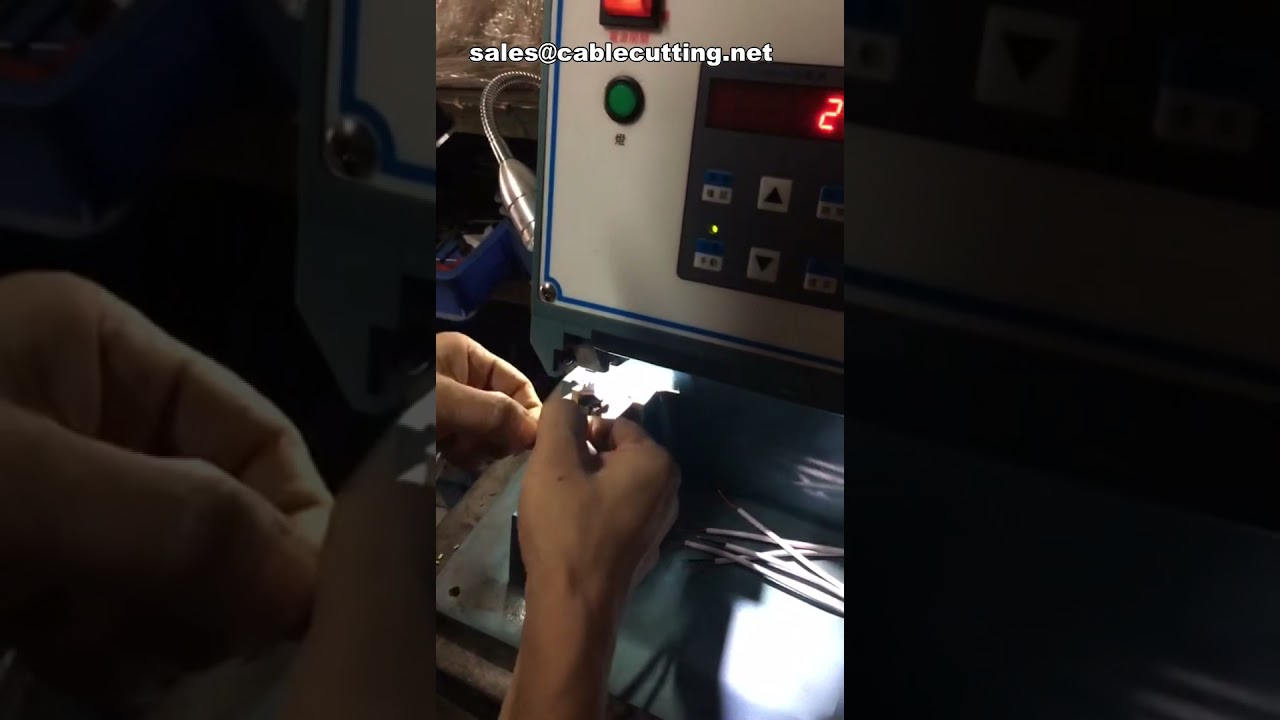 Stille koperband krimpmachine voor 2mm koperen tape – kabelsplitsing en verbindingsmachine