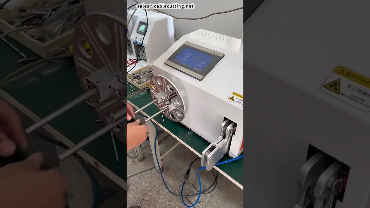 Semi-automatische kabelbindmachine | Efficiënte draadbundeling voor fabrieksautomatisering