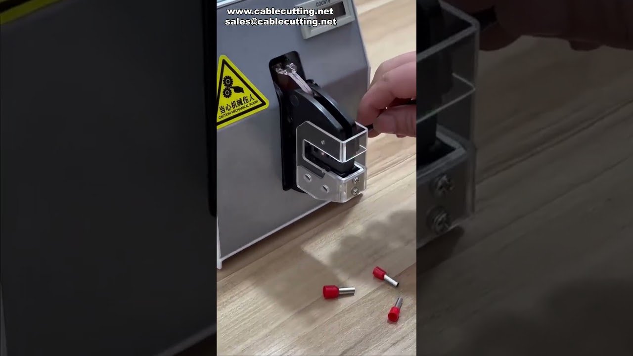 65EC Elektrische Verticale Krimpmachine - Voor de Meeste Terminals