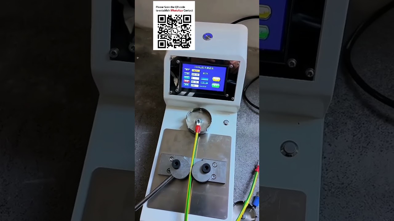 Elektrische trekkracht tester 100 kg capaciteit – Kwaliteitscontrole & inspectie apparatuur