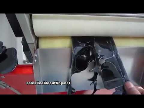 Ultrasone klittenband snijmachine voor kant en stoffen - Precisie & Efficiëntie