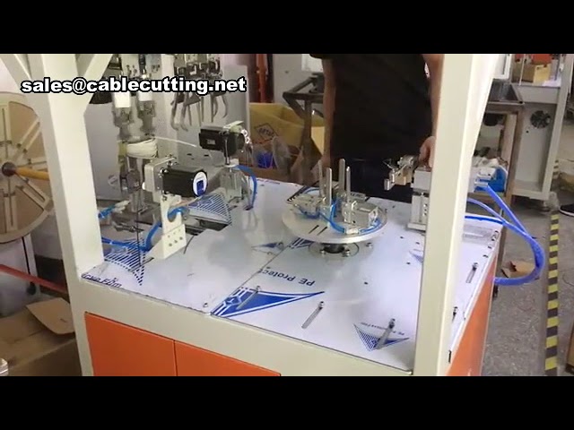 O-vormige kabelwikkel- en bindmachine - Efficiënte industriële bundeling