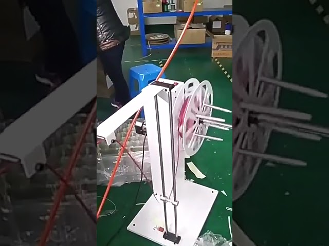 Volledig Automatische Draadspoel Afwikkelmachine 15KG - Kabeltoevoer en Pre-Feeder