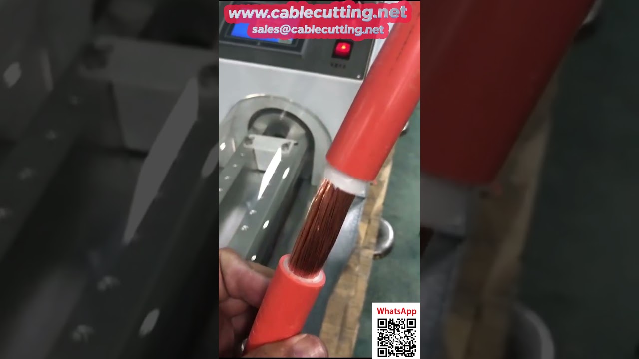 Roterende Messtripper voor Nieuwe-Energiekabels | Hoge Precisie Automatisering