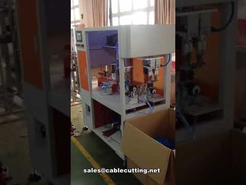 Kabel meet-, snij-, wikkel- en bindmachine | Efficiënte industriële kabelverwerking