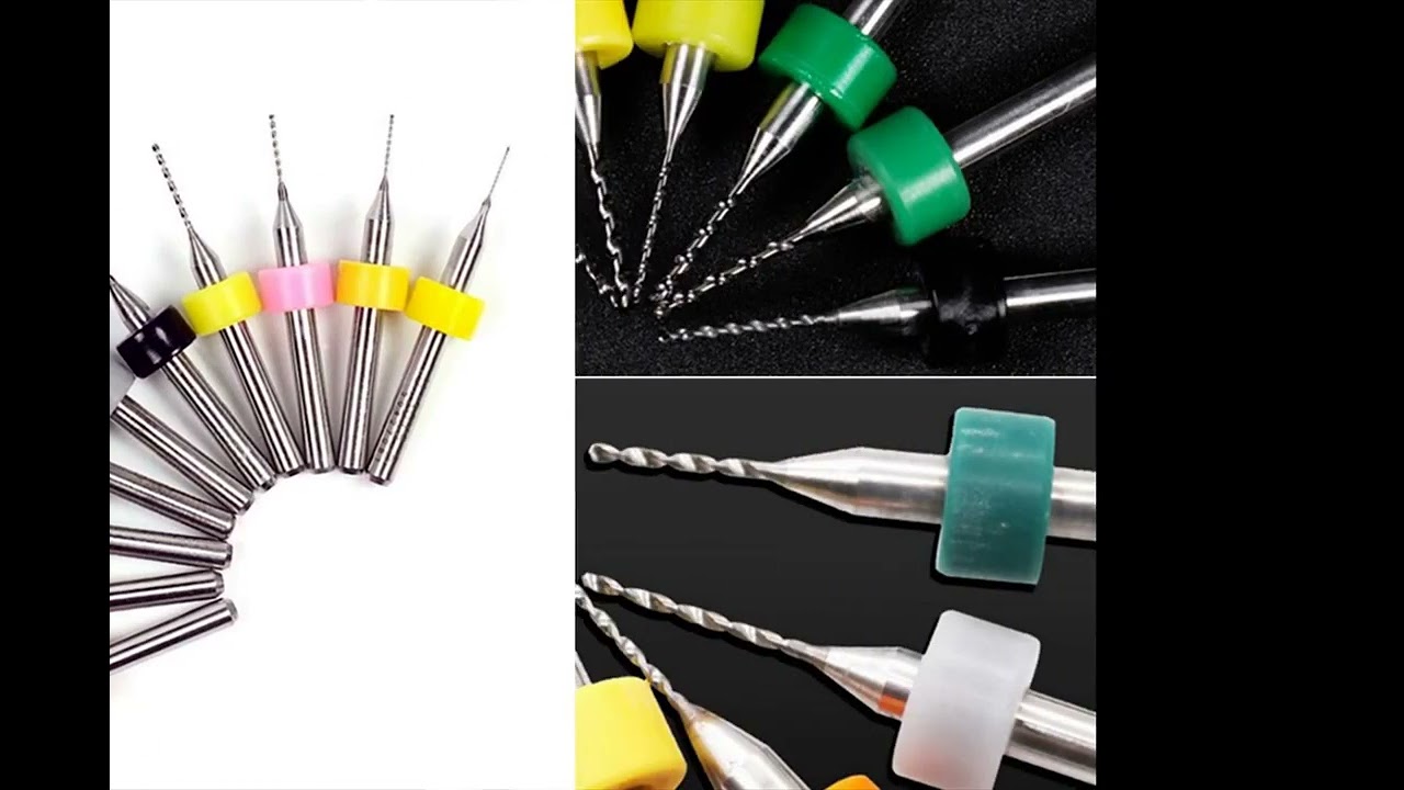 1 Stuks PCB Boorgereedschap 3.175mm 1.1mm Wolfraamcarbide CNC Frees Cutter - Precisie Gereedschap