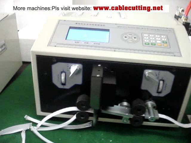 Platte kabel strippen, snijden & splitsen machine (WPM-09E+S) - Automatisch efficiënt