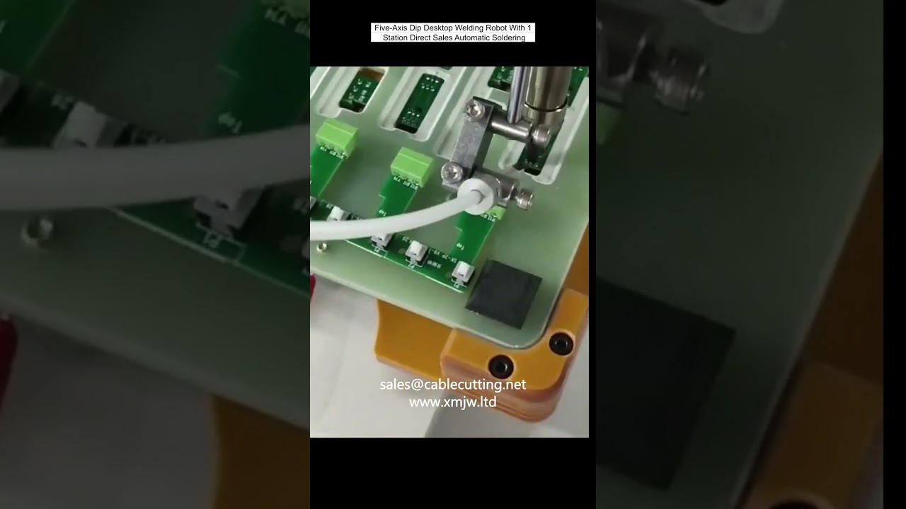 5-assige desktop soldeerrobot met 1 station – directe verkoop, automatisch solderen