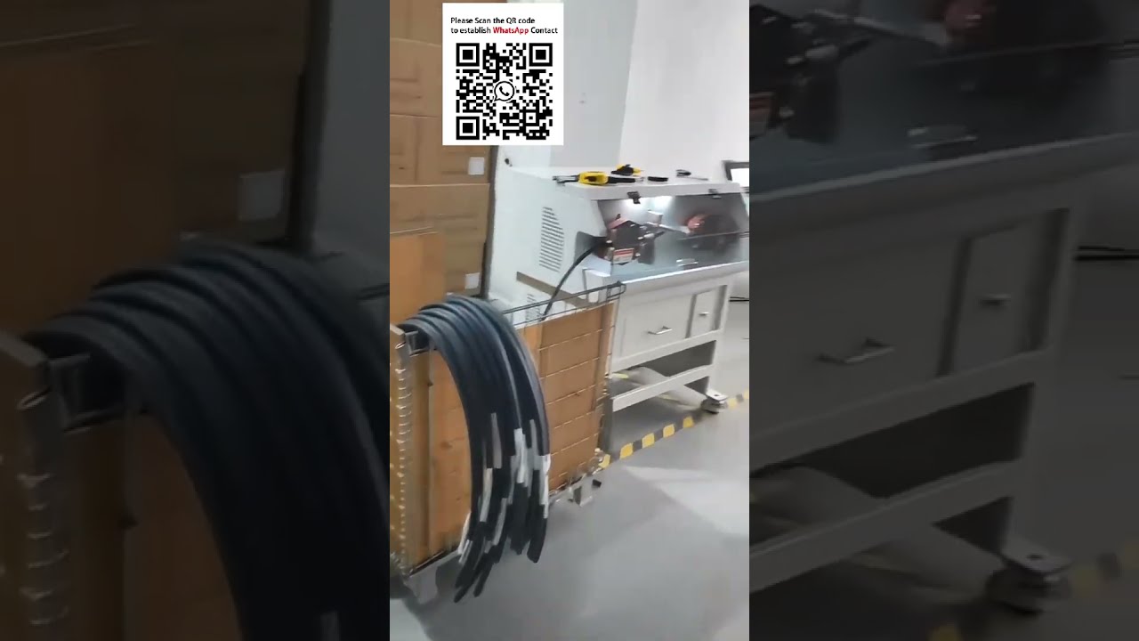 Zware 150mm² EV-kabelverwerkingslijn: volledig geïntegreerd afwikkelen, snijden en strippen