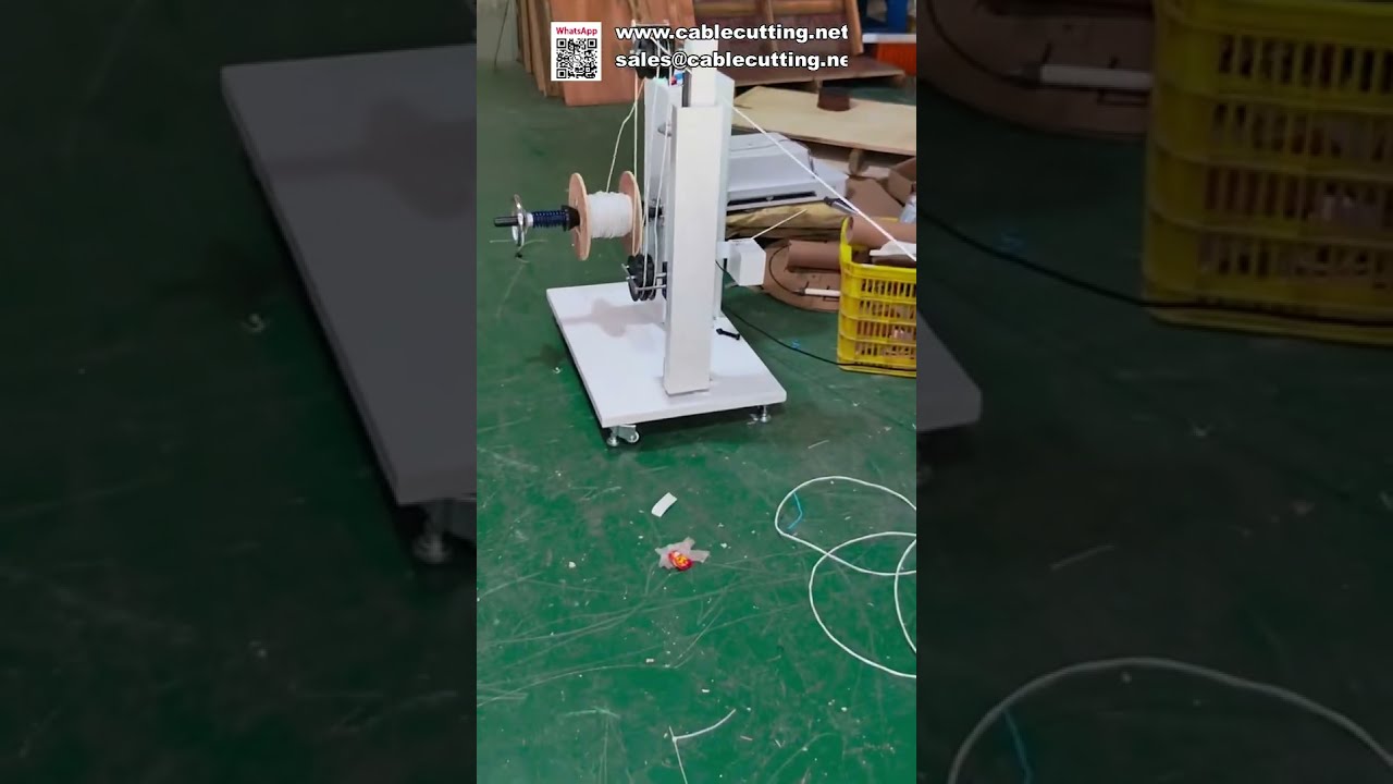 Industriële draadmeter tel- en wikkelmachine – Precisie en automatisering