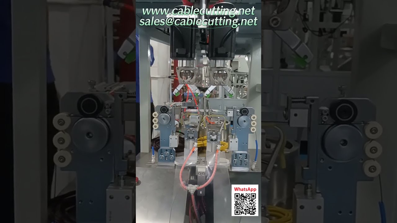 WPM-85-40 Draadverwerkingsmachine: Automatisch Knippen, Strippen & Productie op Hoog Volume