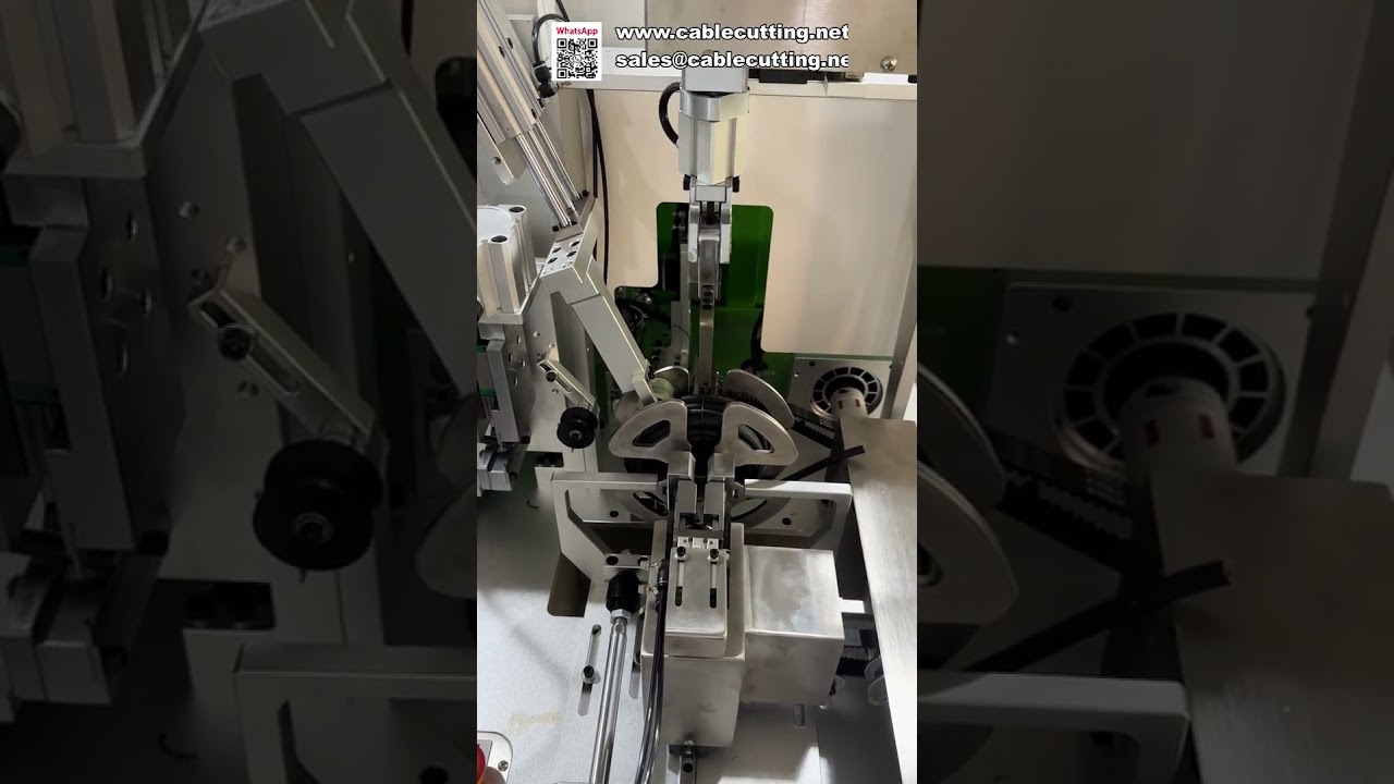 Volledig automatische machine voor meter tellen, draad knippen, wikkelen en binden